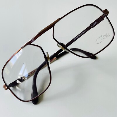 vintage CAZAL 716 col 75 copper brown eyeglasses W.Germany sunglasses SMALL NOS