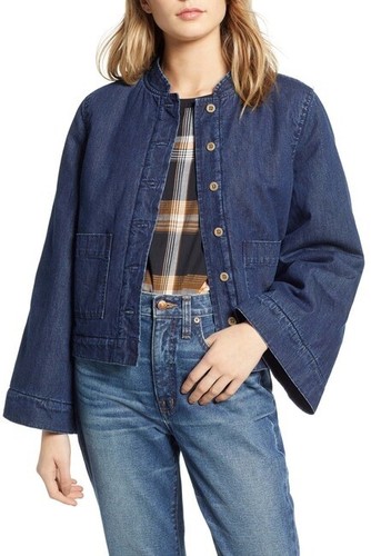 Madewell NWT Womens Reversible Sherpa 