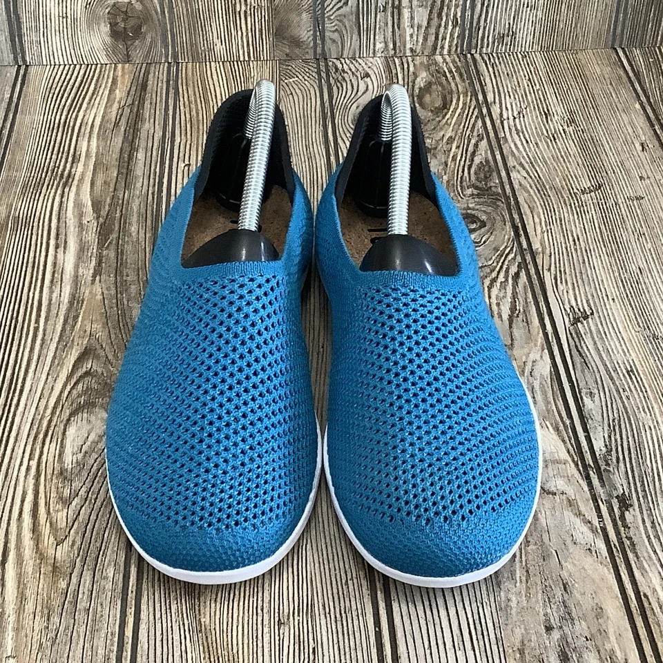 Mahabis 男女通用透气轻便舒适拖鞋浅蓝色 M 码 7.5 W 9 — 第 3/4 张图片