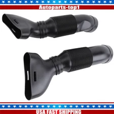 For Mercedes C320 C240 2001-2005 Set of 2 Air Cleaner Intake Duct Tube Hose