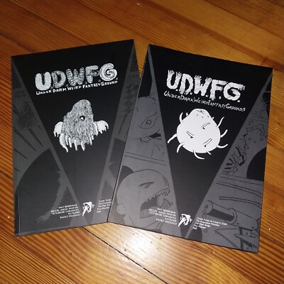 UDWFG #2 + #3 Hollow Press Mat Brinkman Tetsunori Tawaraya Massagli 1st Edition
