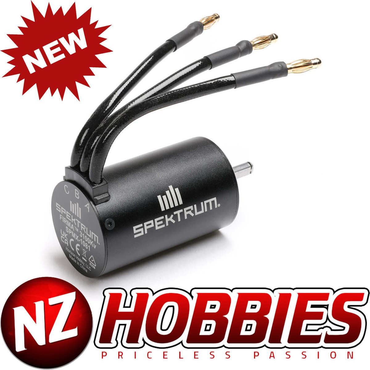 Moteur Marine Spektrum SMART 3660 2200Kv – SPMXMM1500 – Pour Bateaux RC Hautes Performances