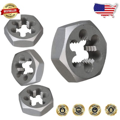 High-Quality M39 X 1 Hex Die - Carbon Steel, Bright Finish, Compact Design
