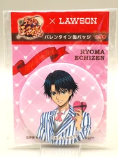 Ryoma Echizen The Prince of Tennis x Lawson Valentine Can Badge Japan E956