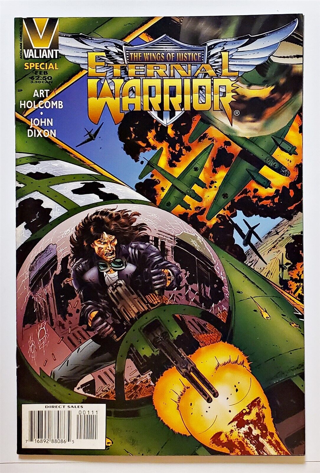 Eternal Warrior Special Ed #1 (Feb 1996, Valiant) 7.5 VF- 