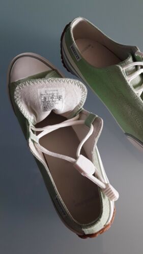 "PIRELLI" scarpe di tela, colore verde menta, taglia USA 9, EURO 39. - Foto 6 di 7