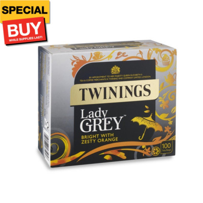 - Lady Grey Zesty, Orange & Bright - 80 Tea Bags