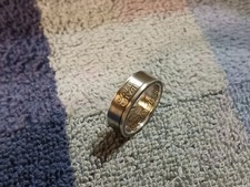 IDAHO State 90 Silver Proof Washington Quarters coin ring 6- 1/2 2007