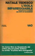 L'isola impareggiabile - Natale Tedesco (La Nuova Italia editrice) [1977]