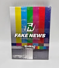 Breaking Games Fake News Just The News You Want To Hear Board Game New Sealed