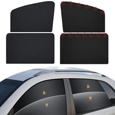 4PCS Car Side Window Sun Shade Baby Privacy Screen Shield Visor UV Block Cover 