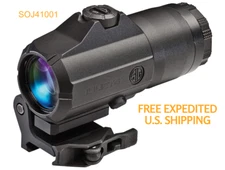 SIG SAU3R SOJ41001 4x24mm QD Mount W Free Spacers Flip To Side Magnifier JULIET4