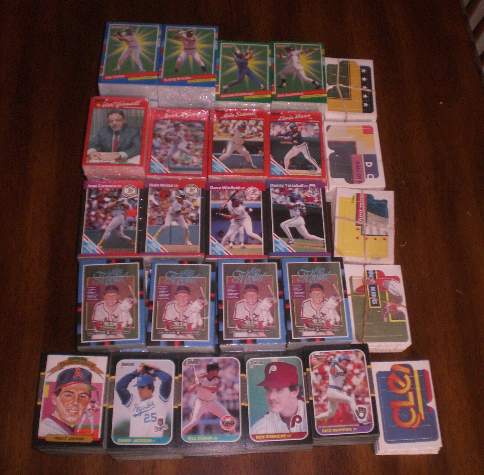 1987 1988 1989 1990 1991 DONRUSS BASEBALL CARD SETS eBay