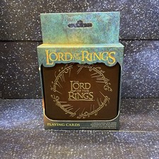 The Lord Of The Rings Playing Cards Black - New