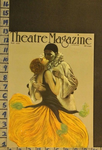 1922 THEATER  ACTRESS JESTER LOVE DANCE ROMANCE ILLUS FURSTENBERG COVER RH42