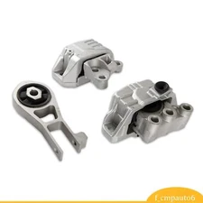 3Pcs Engine Mounts & Automatic Trans Mount for 22-17 Jeep Compass 2.4L 6 Speed