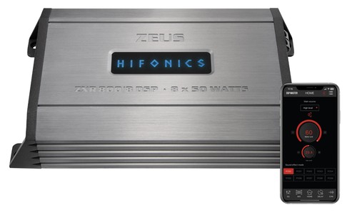 Hifonics Zxr800/8dsp Class A/B Analog 8-Kanal Amplifier 10-Kanal Dsp Processor - Picture 9 of 9