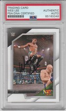 Auotgraphed  Wes Lee WWE card PSA/DNA certfied