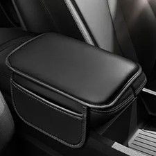 Center Console Cover, Arm Rest Cover for Car, Car Accessories Center Black