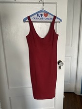 EUC  Dolce & Gabbana Little Red Dress Wool Blend IT 38 XS