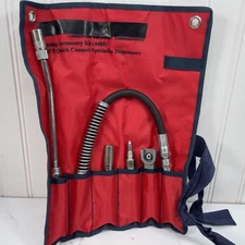 5 PCS Grease Gun Couplers, Quick Connect Greasing Accessory Kit Lubrication