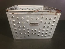 Vintage PENCO PRODUCTS Steel Metal Wire Basket Locker Room Storage 11x8x12.5" B
