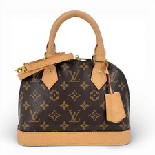 Borsa a mano originale Louis Vuitton Monogram Alma BB M53152 da donna a 2 vie...