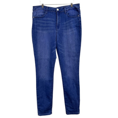 #ad #ad Guess Skinny Jeans Women 34 Blue High Rise Stretch Indigo Figure Hugging Classic $24.89