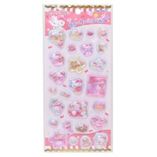 Kamiojapan Hello Kitty sticker sheet Petit Water IN sticker Sanrio