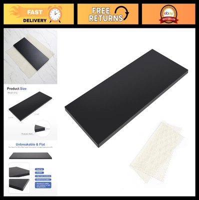 Flat Float Lapping Plate for Scary Sharp Sharpening System, 11.75''x5.06'', Anti-S