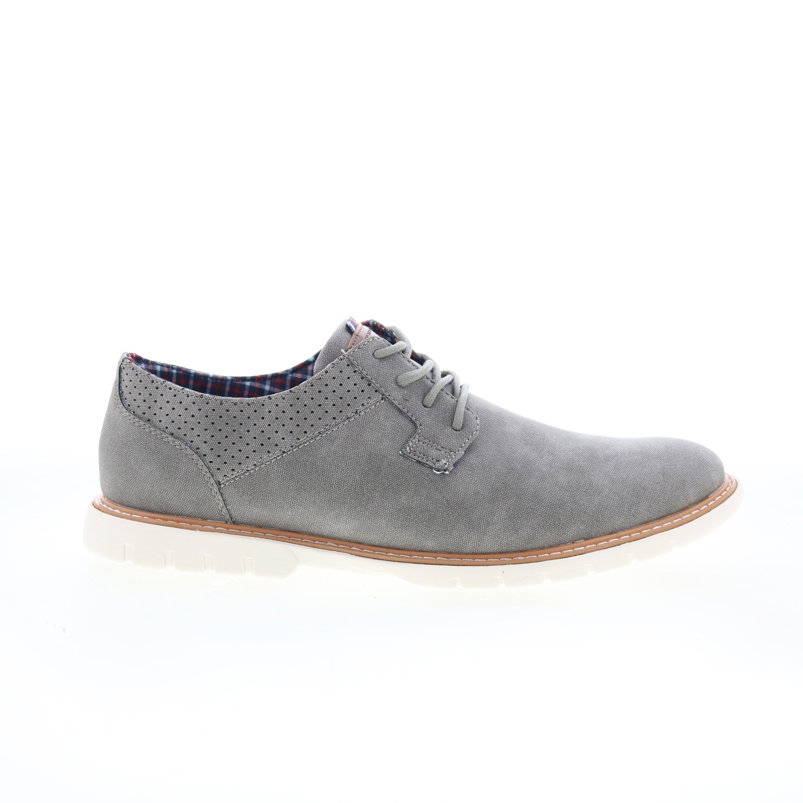 Ben Sherman Dirk Derby BNMS22105-01G1 Mens Gray Oxfords Casual Shoes 10