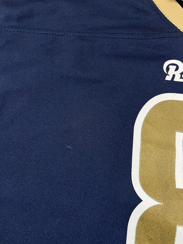 NFL Team Apparel St Louis Rams Sam Bradford Jersey Boys Youth XL 18-20 #8 Blue - Picture 9 of 9