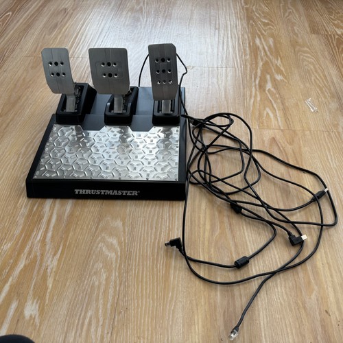 Thrustmaster T-GT II Sim Racing Setup - T-LCM Load Cell Pedals & Stand – PS5/PC