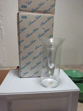 Princess House Crystal Heritage Versatility Vase / Candle Holder Original Box 