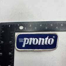 Vtg c 1980s PRONTO AUTO PARTS Car Auto Patch (Company Business) 00.5