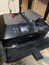 Canon PIXMA MX922 Energy Star Wireless Inkjet Office All-in-One Printer W/ Cable