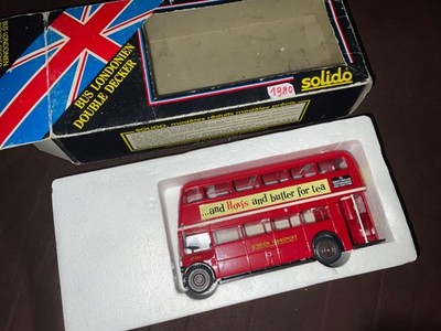 vintage Automodell Solido 1:50  Routemaster London Bus