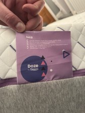Doze Luca Pocket Sprung Mattress by Dreams - Double Size Medium Firm