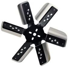 Derale Engine Cooling Fan 17015; Heavy Duty 14.75 in. 6 Blade Mechanical Black