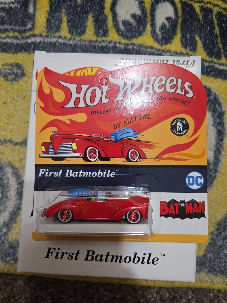 ホットウィール SDCC BATMAN FIRST BATMOBILE Hotwheels SDCC 2021 first Batmobile review - YouTube