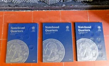 Lot Of 3 Statehood Quarters Official Whitman Coin Folder 1999-2008