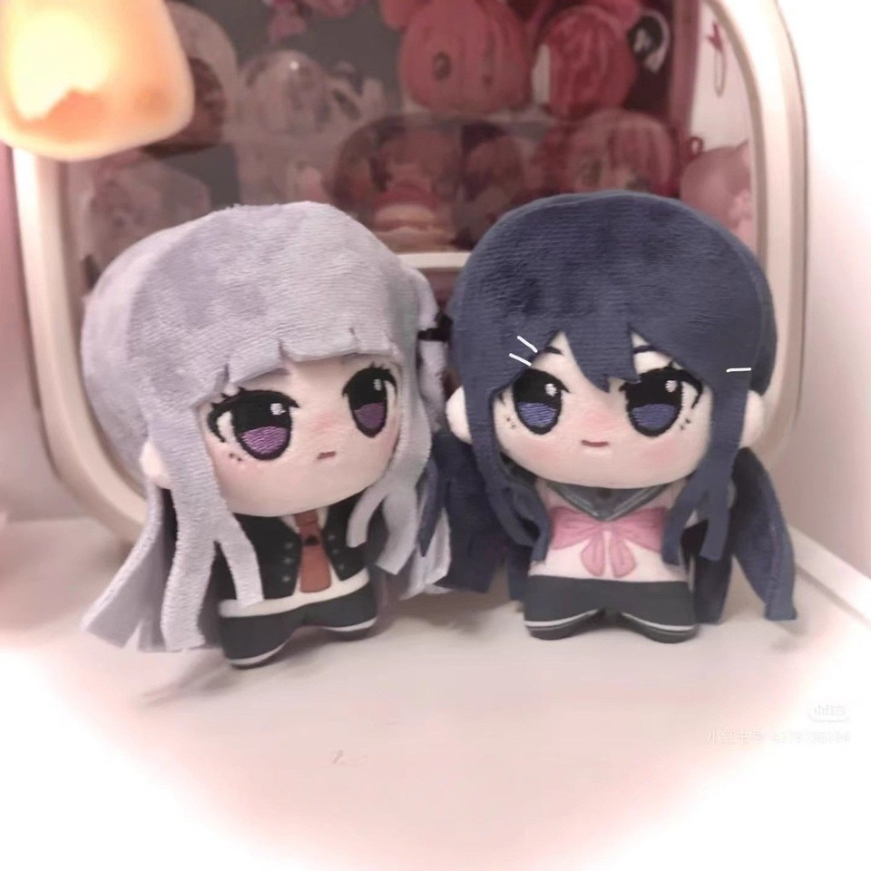 Muñeca de peluche colgante juguete regalo 10 cm Danganronpa Anime Maizono Sayaka Kirigiri Kyoko