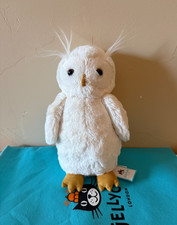 Jellycat Authentic Bashful Owl Retired Plush ...