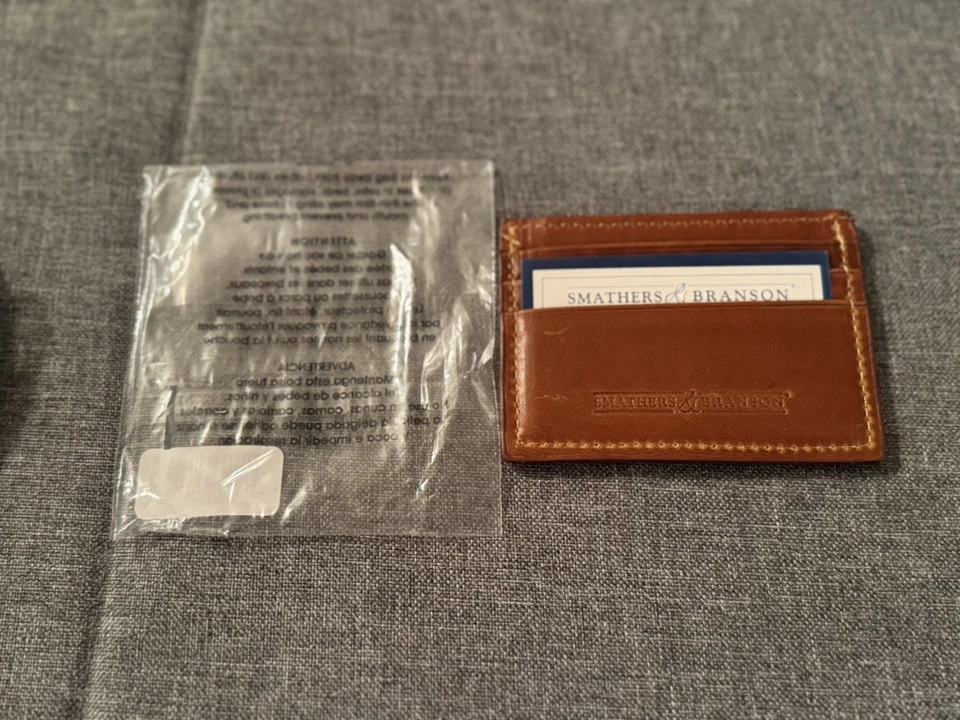 Estuche para tarjetas Smathers & Branson American Flag con punta de aguja Foto 2 de 2