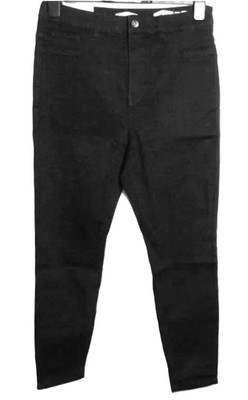 NEU DEFACTO DF JEANS  SCHWARZ STRETCH SUPER SKINNY ANNA JEANS  GR. 12 # T430