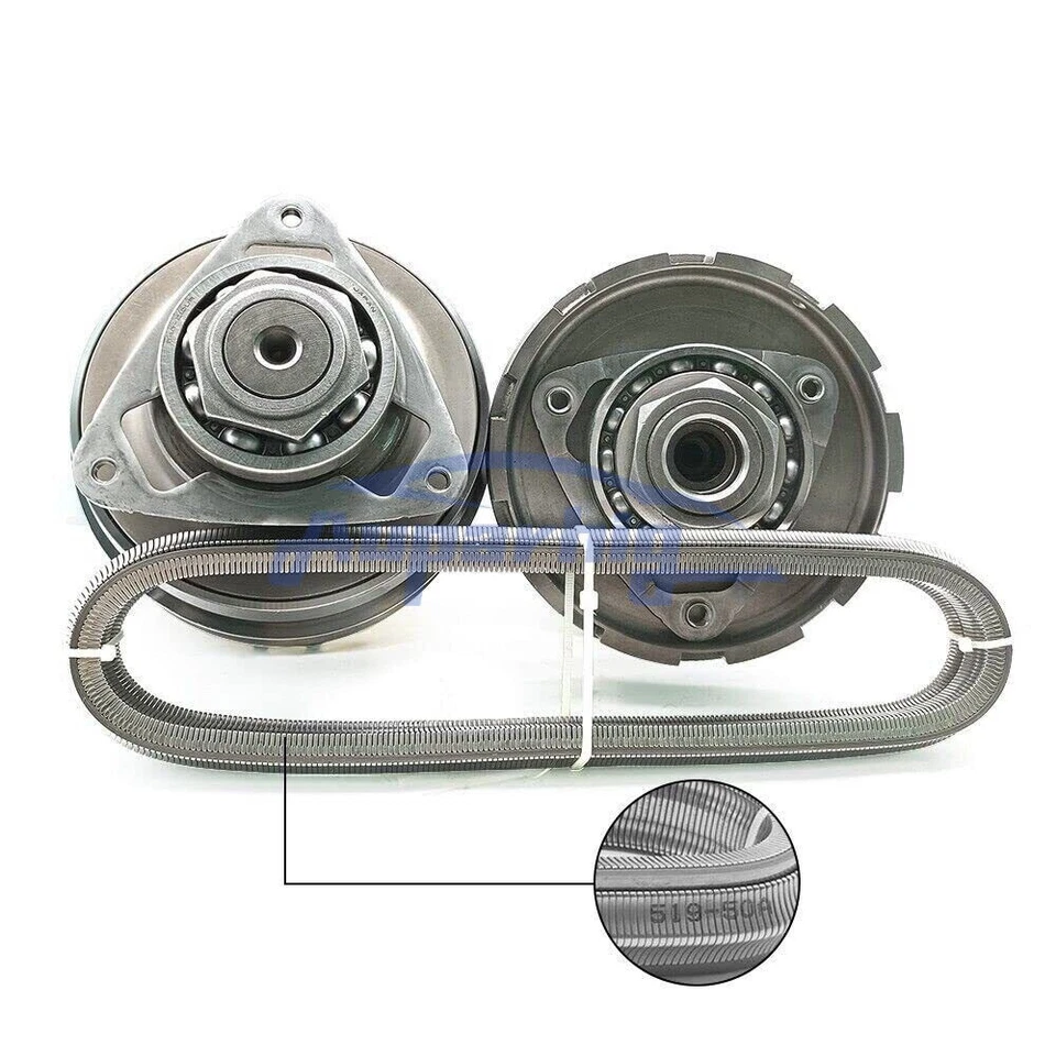 Juego de poleas de 30 dientes de transmisión CVT JF011E RE0F10A con correa 901047 para Nissan Foto 4 de 4