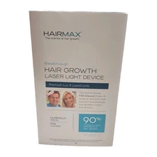 Hairmax LaserComb Lux 9 Model Hair Growth Laser Light Therapy Comb - New Sealed