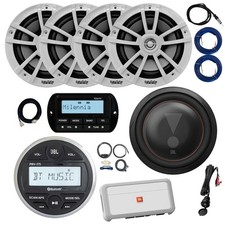 JBL PRV-175 Digital Media Receiver W/Remote  Cable, 4x 6.5" Speakers, Sub, Amp