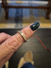 ASSCHER CUT NATURAL DIAMOND RING. 1.25CT. Size P.