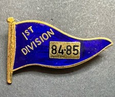 1984 1st Division Olson Adelaide Blue Flag Soccer Pin